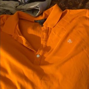 An orange shirt
